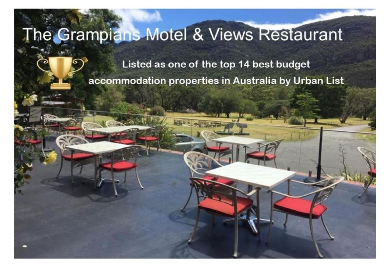 The Grampians Motel Halls Gap Eksteriør bilde